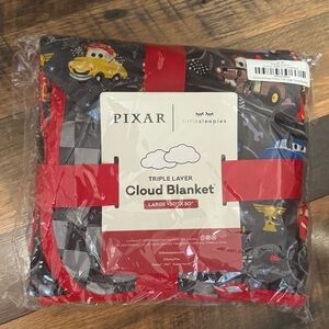 Little Sleepies Pixar Cloud Blanket - Red and Black